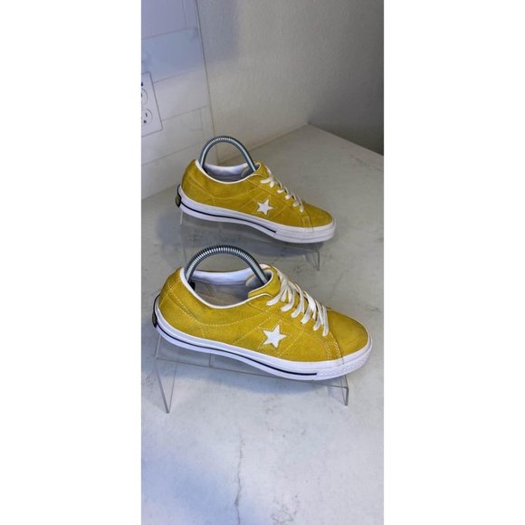 Converse One Star Ox 'Yellow Suede' Womens Size 7.5 Mens Size 5.5 - Picture 5 of 8